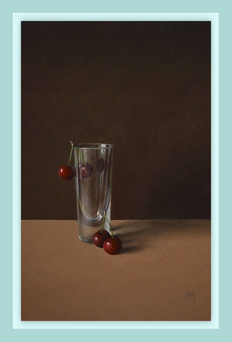 Glass, Cherries