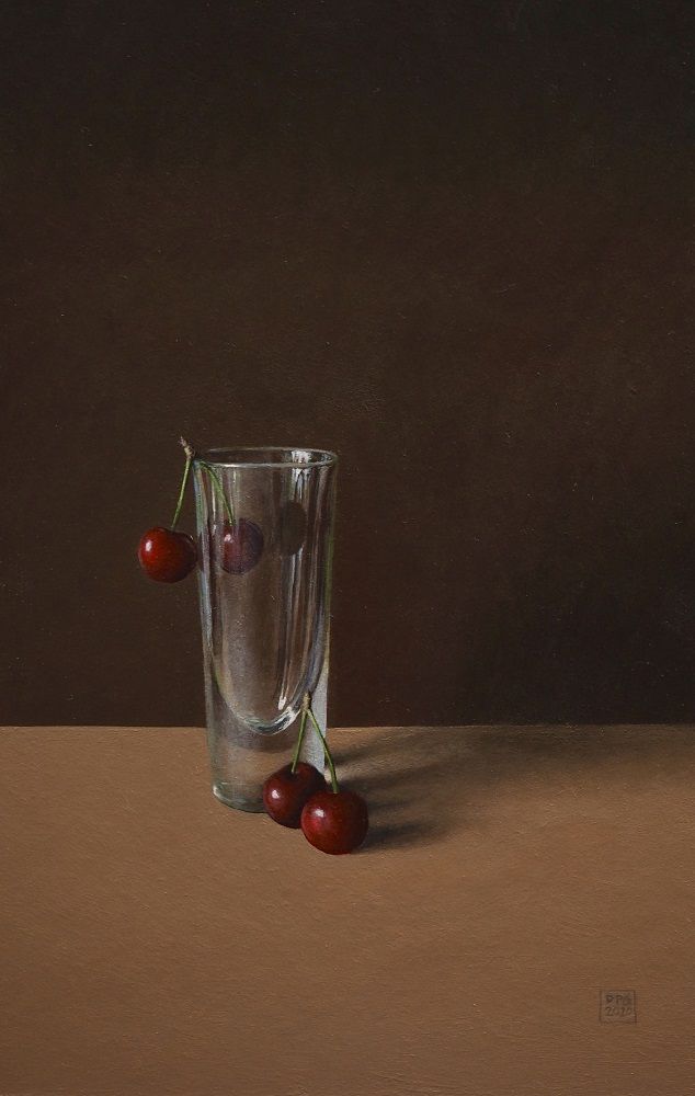 Glass, Cherries